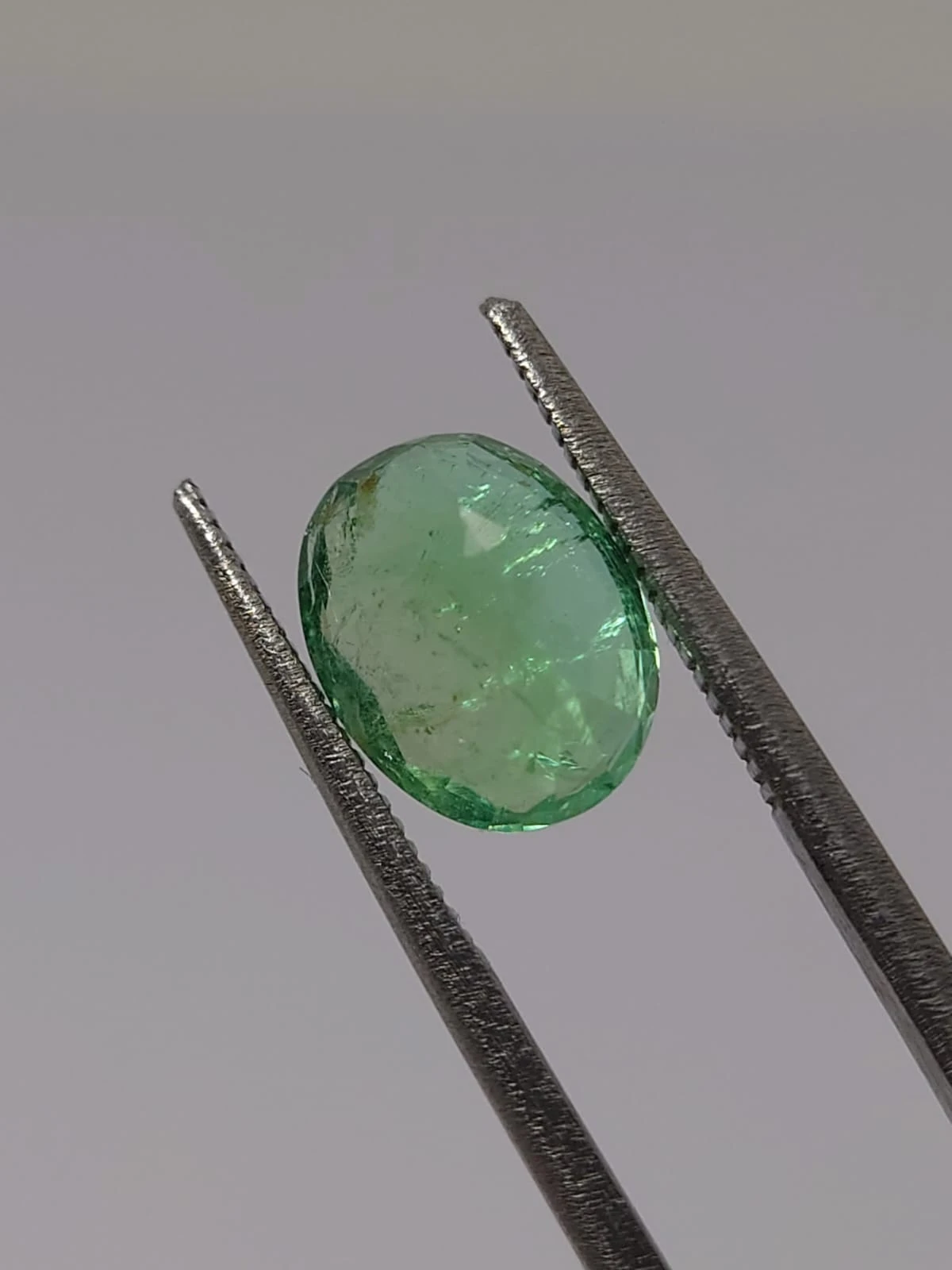 2.43ct Natural Emerald Oval Cut Loose Gemstone From Panjshir Afghanistan — view 2
